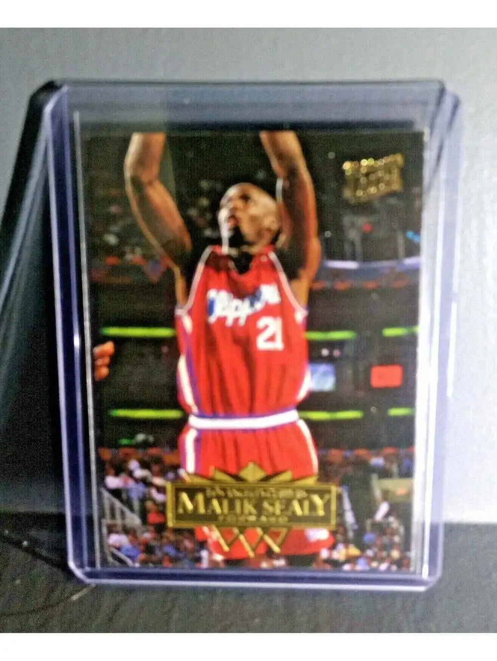 1995-96 Malik Sealy Fleer Ultra #83 Basketball Card